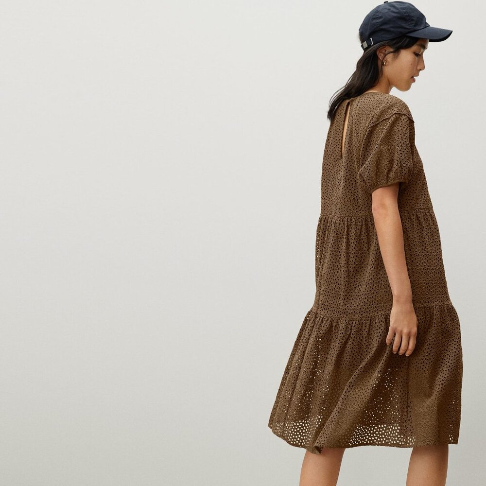 Everlane Eyelet Midi Dress